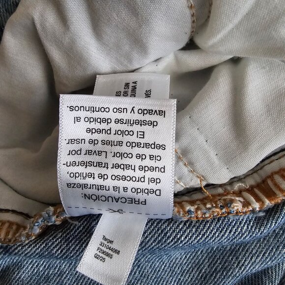 Wild Fable Women's Blue Light Wash Cotton Denim Low Rise Baggy Jean Size 17 - Picture 16 of 16